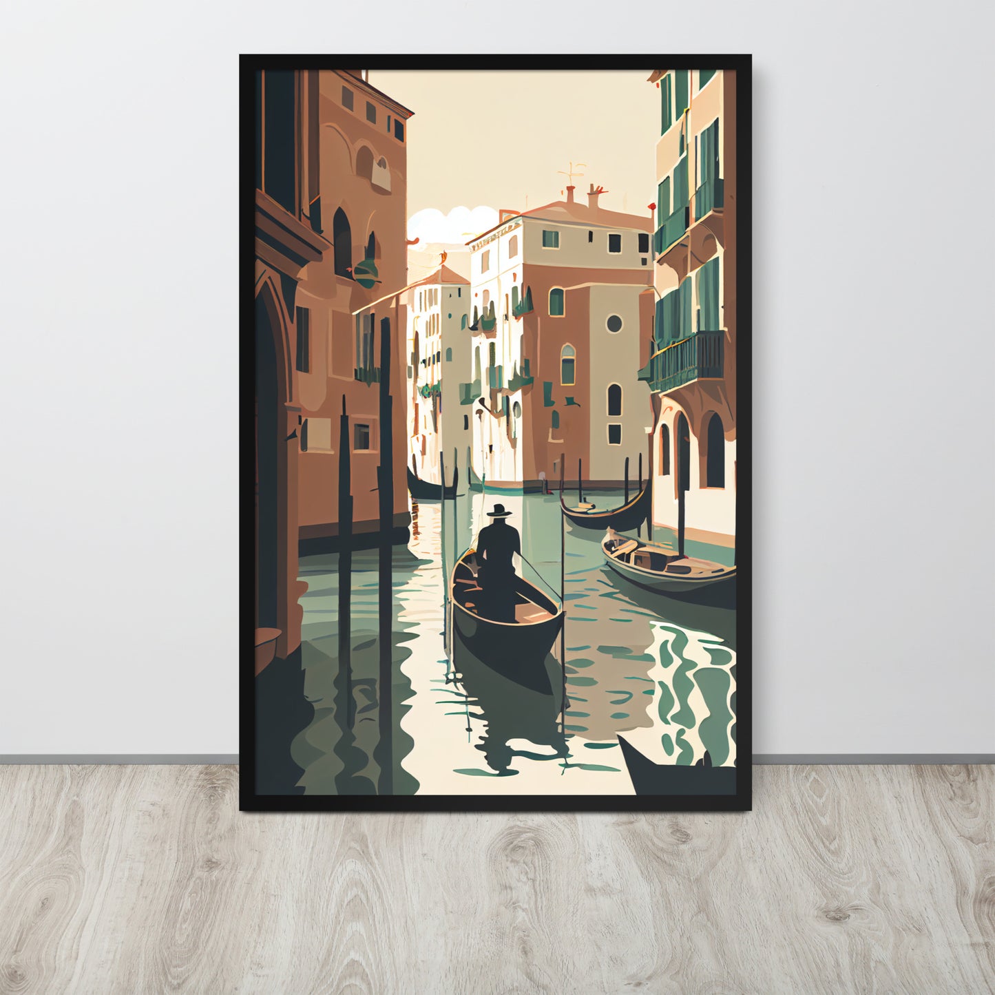 Venice gondolas