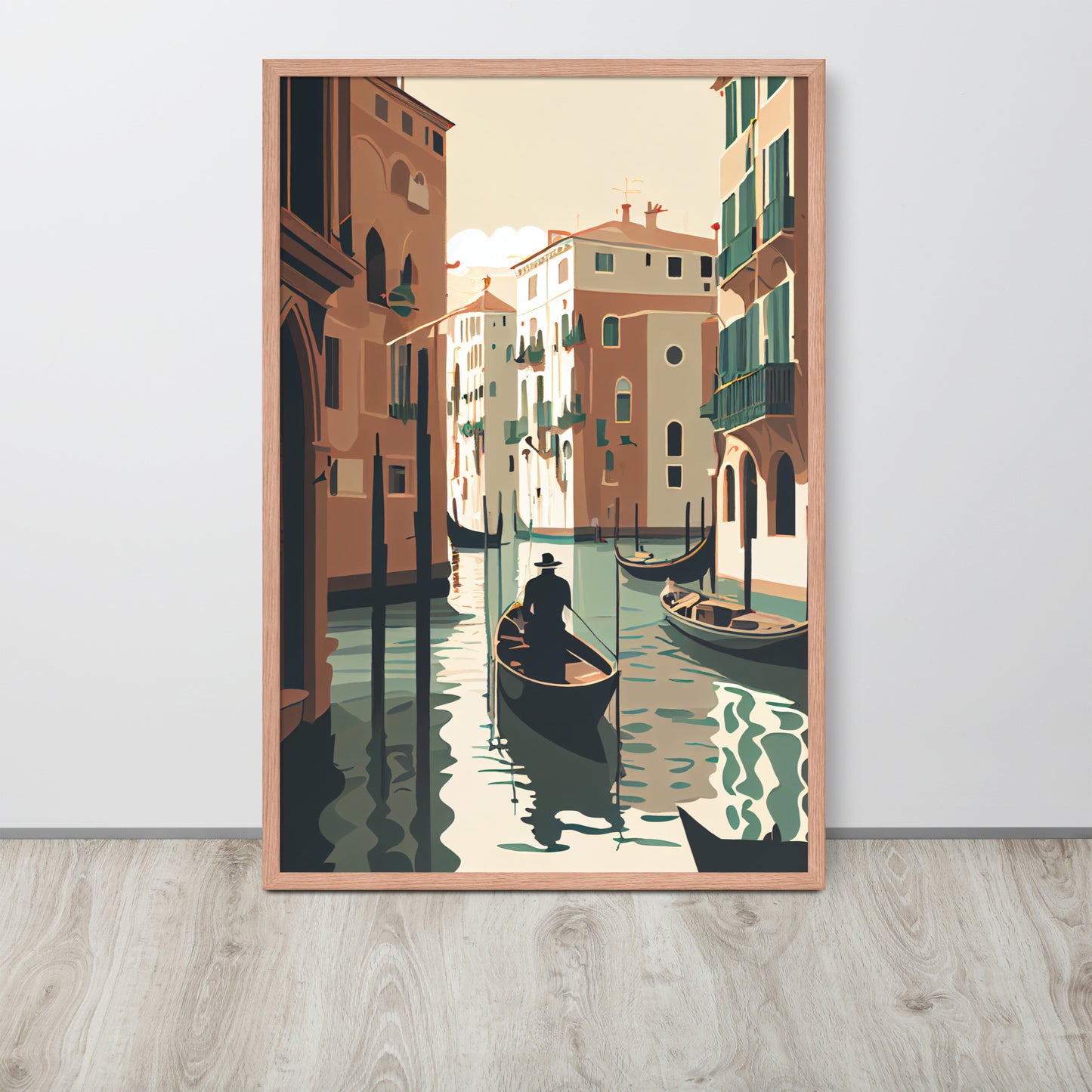 Venice gondolas