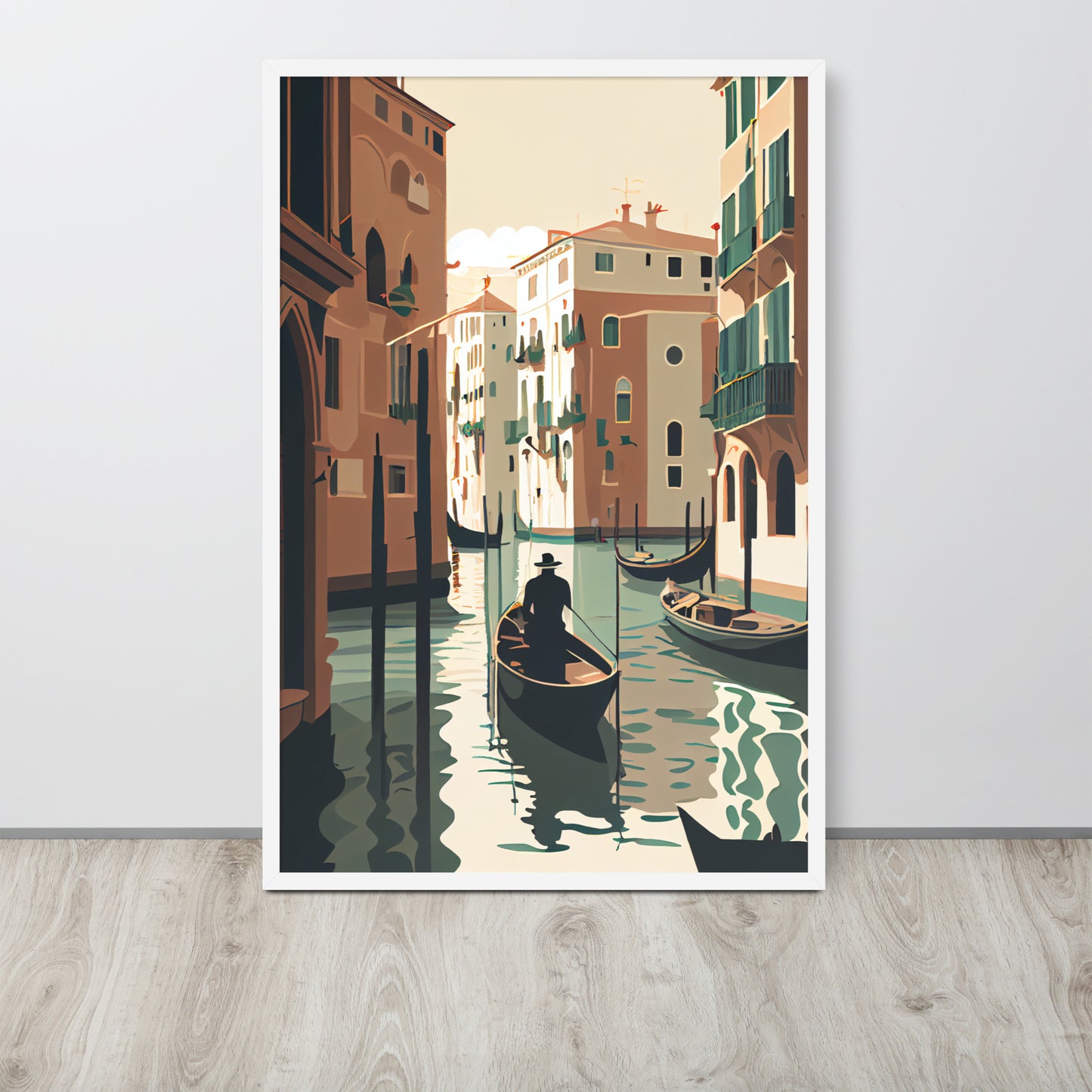 Venice gondolas