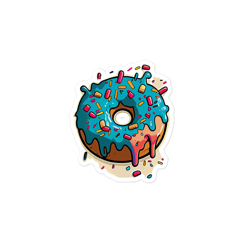 Donut #2 - Bubble-free stickers