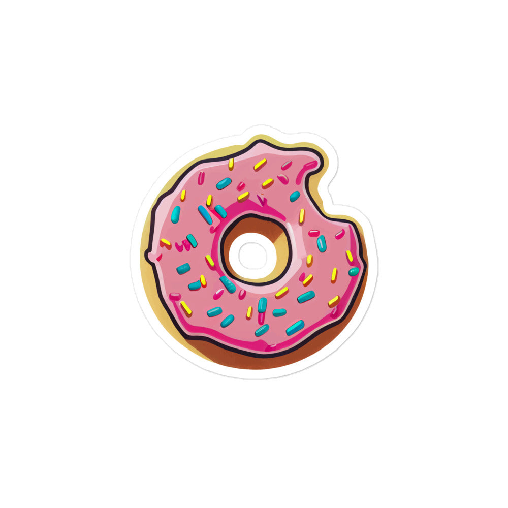 Donut #4 - Bubble-free stickers