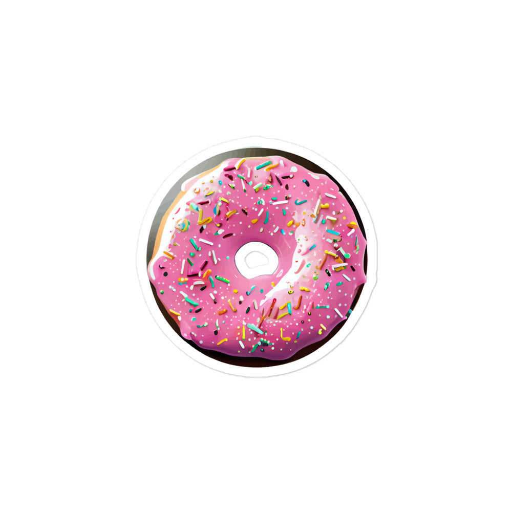 Donut #3 - Bubble-free stickers