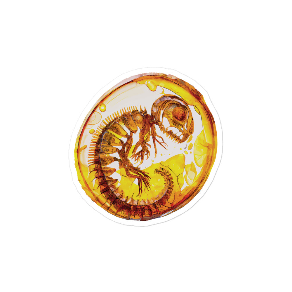 Dino Fossil #1 - Bubble-free stickers