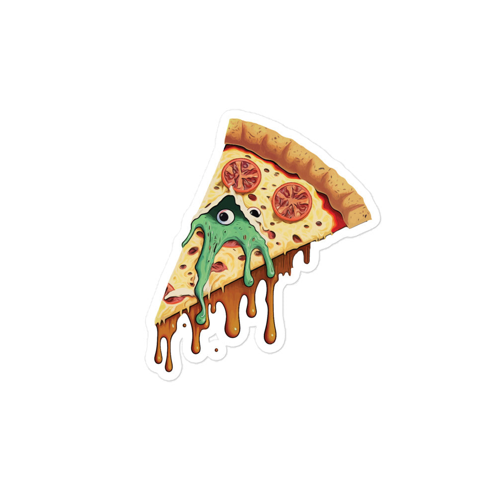 Pizza Monster - Bubble-free stickers