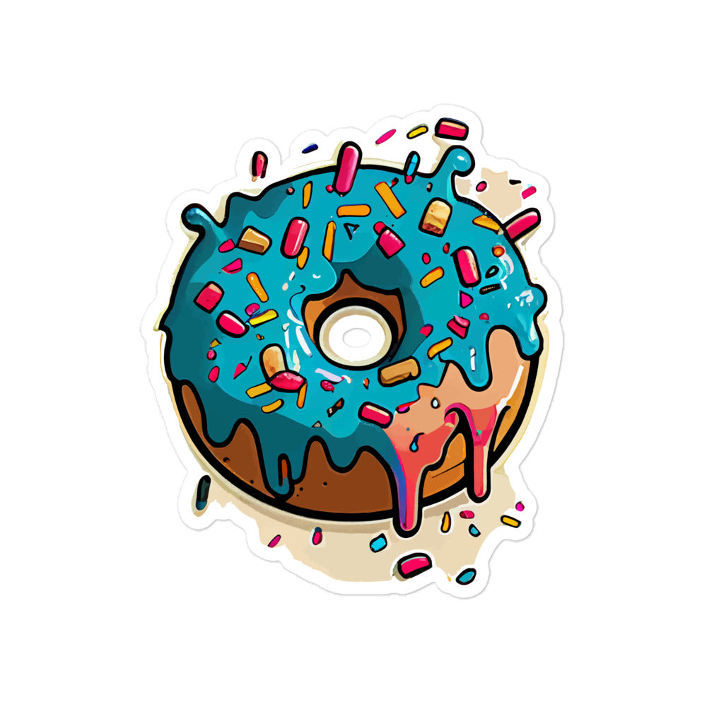 Donut #2 - Bubble-free stickers