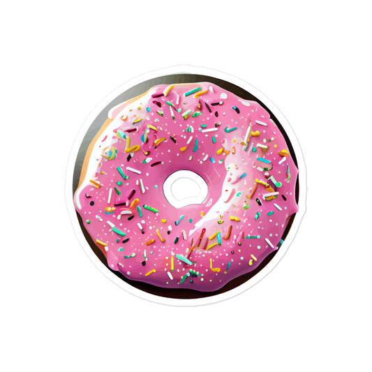 Donut #3 - Bubble-free stickers