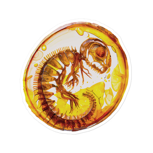 Dino Fossil #1 - Bubble-free stickers