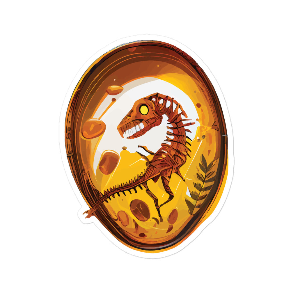 Dino Fossil #3 - Bubble-free stickers