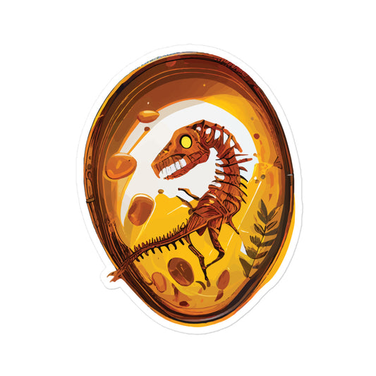 Dino Fossil #3 - Bubble-free stickers