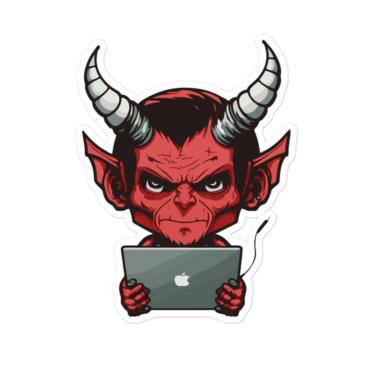 Devil's Mac - Bubble-free stickers