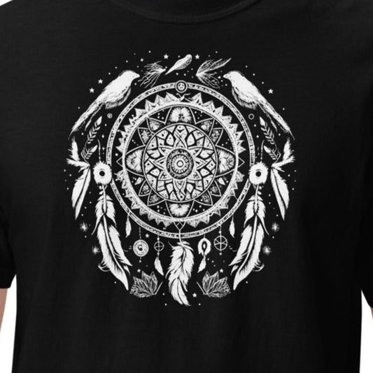 Mandala #1 - Men’s garment-dyed heavyweight t-shirt