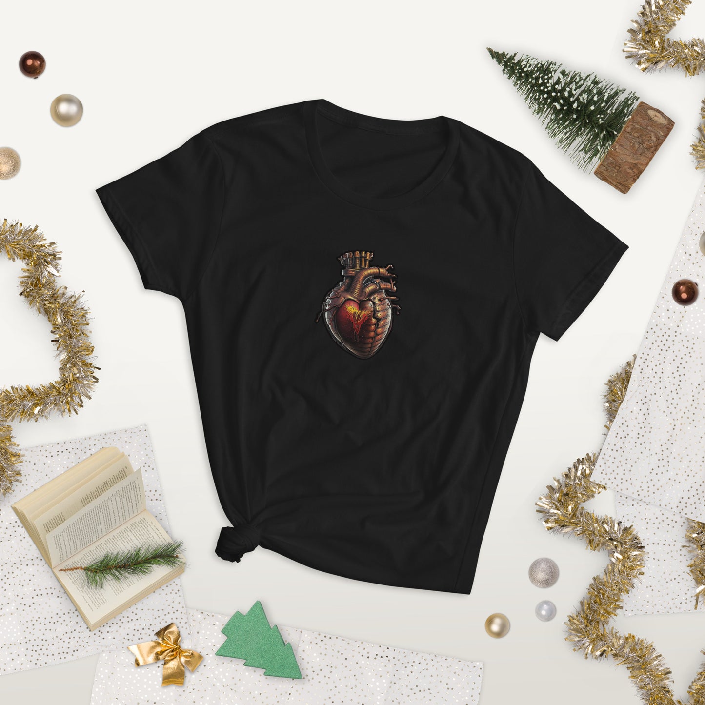 Bomb Heart #1 - Women's short sleeve T-shirt