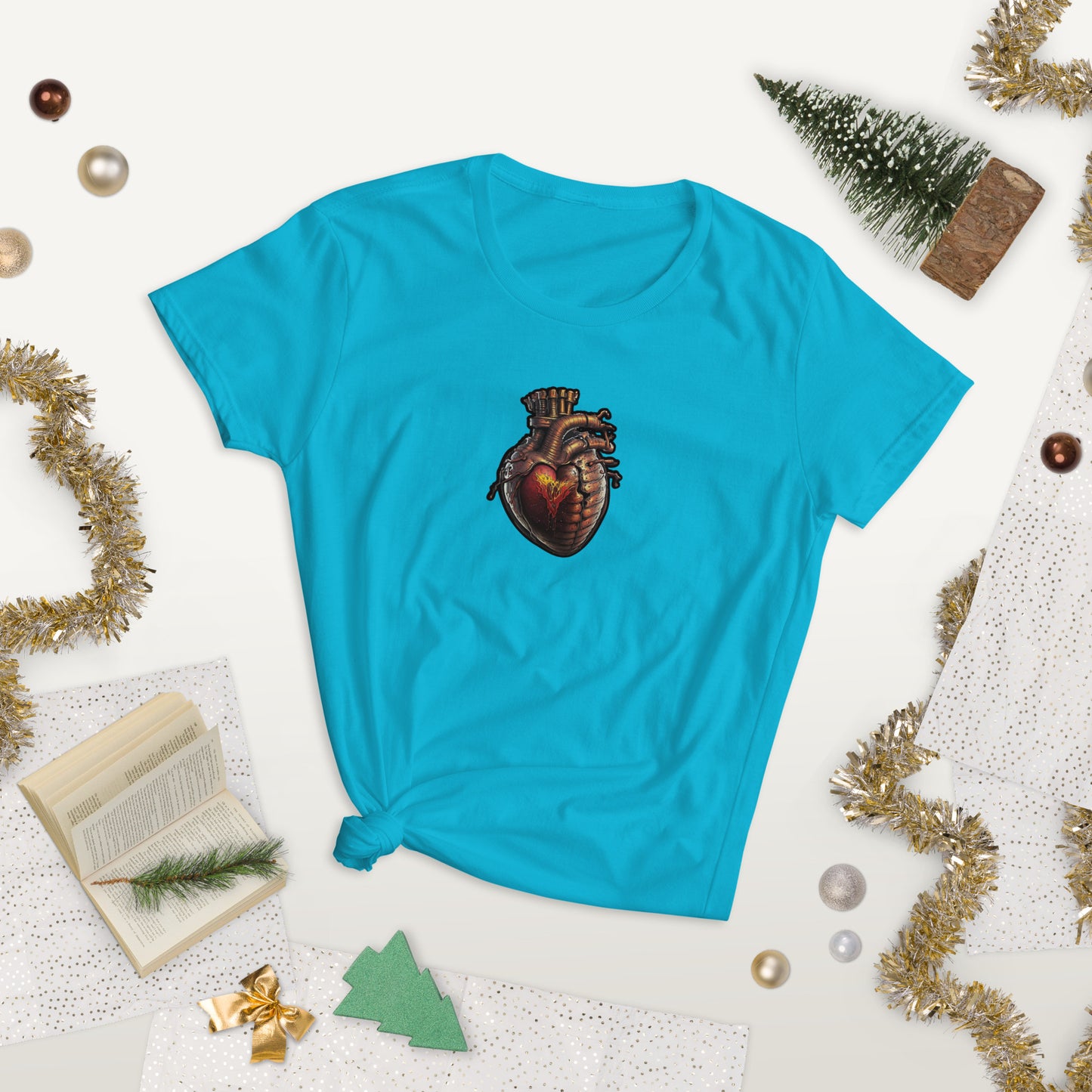 Bomb Heart #1 - Women's short sleeve T-shirt