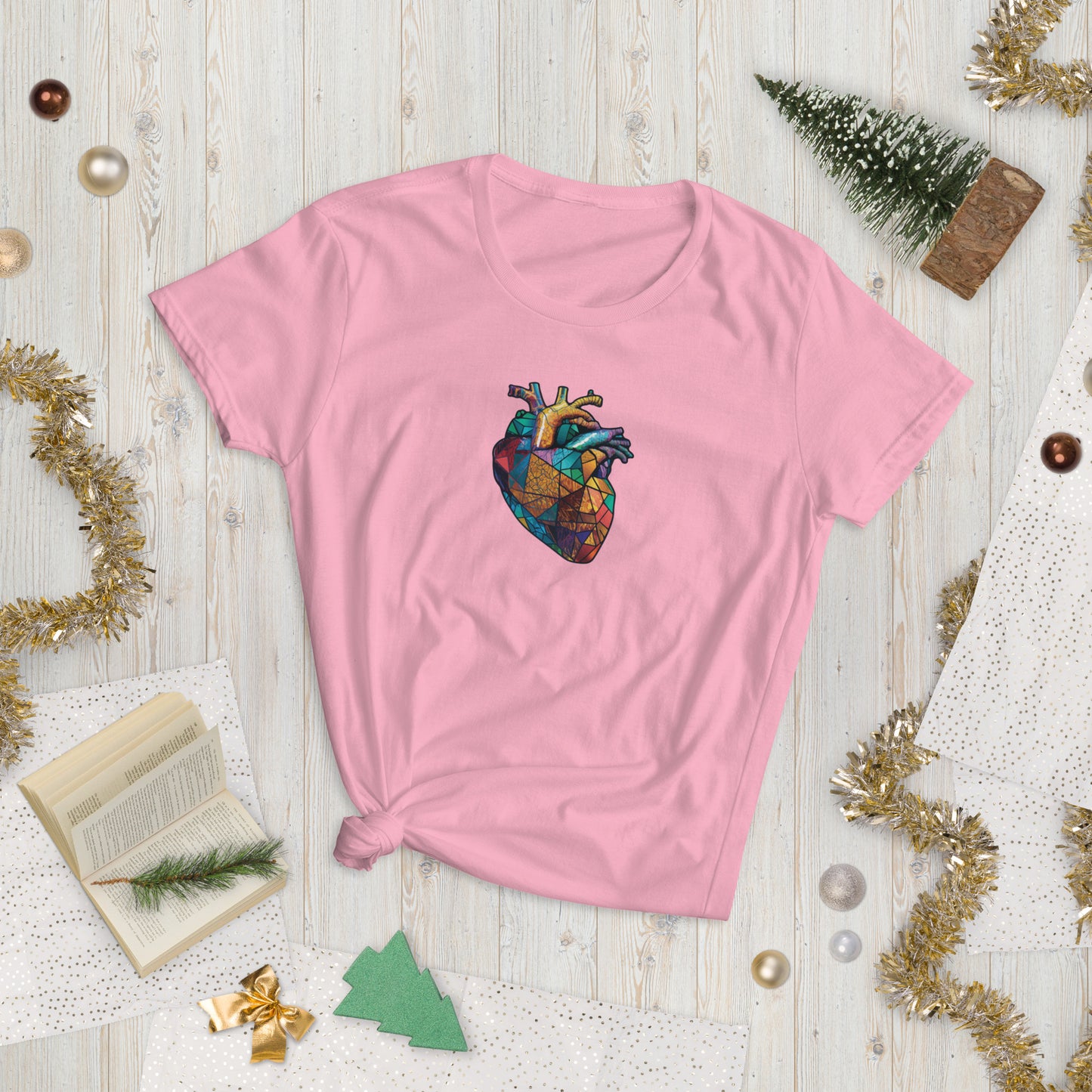 Tesselated Heart #1 - Women's short sleeve T-shirt