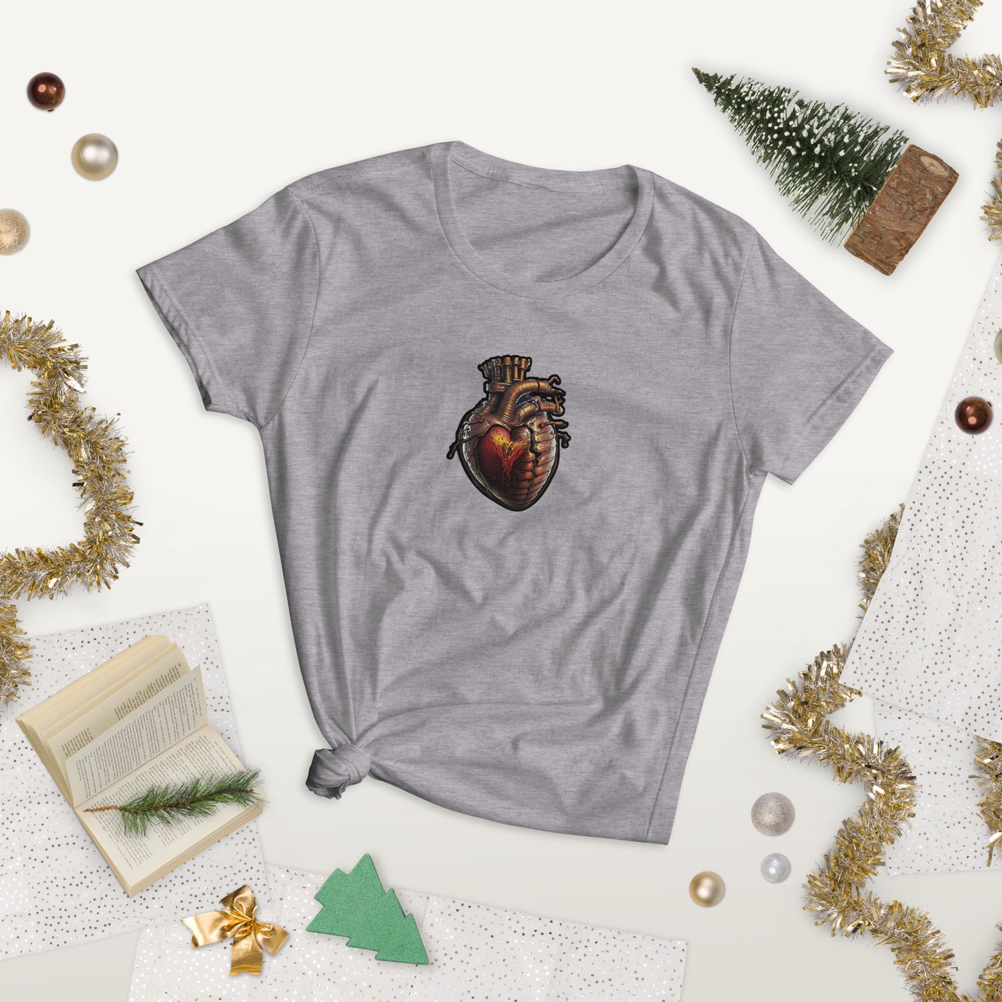 Bomb Heart #1 - Women's short sleeve T-shirt