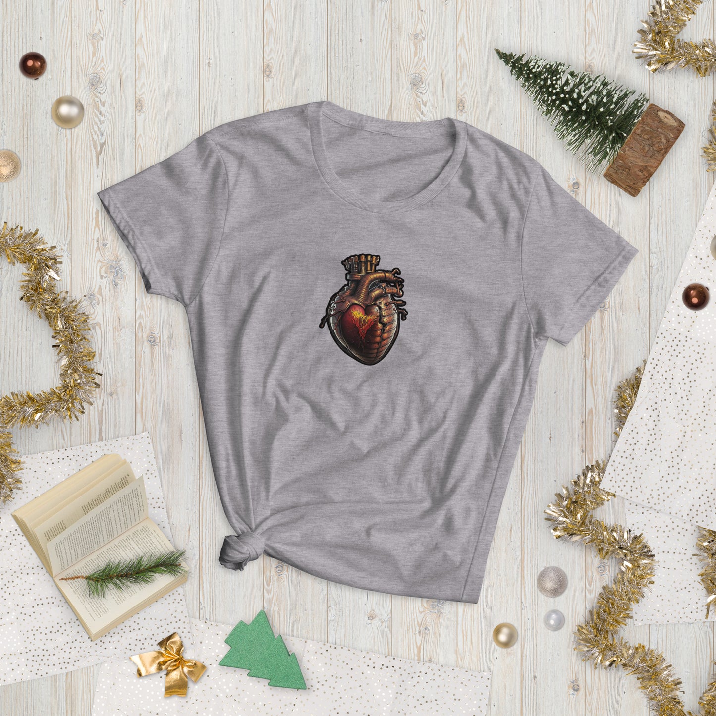 Bomb Heart #1 - Women's short sleeve T-shirt