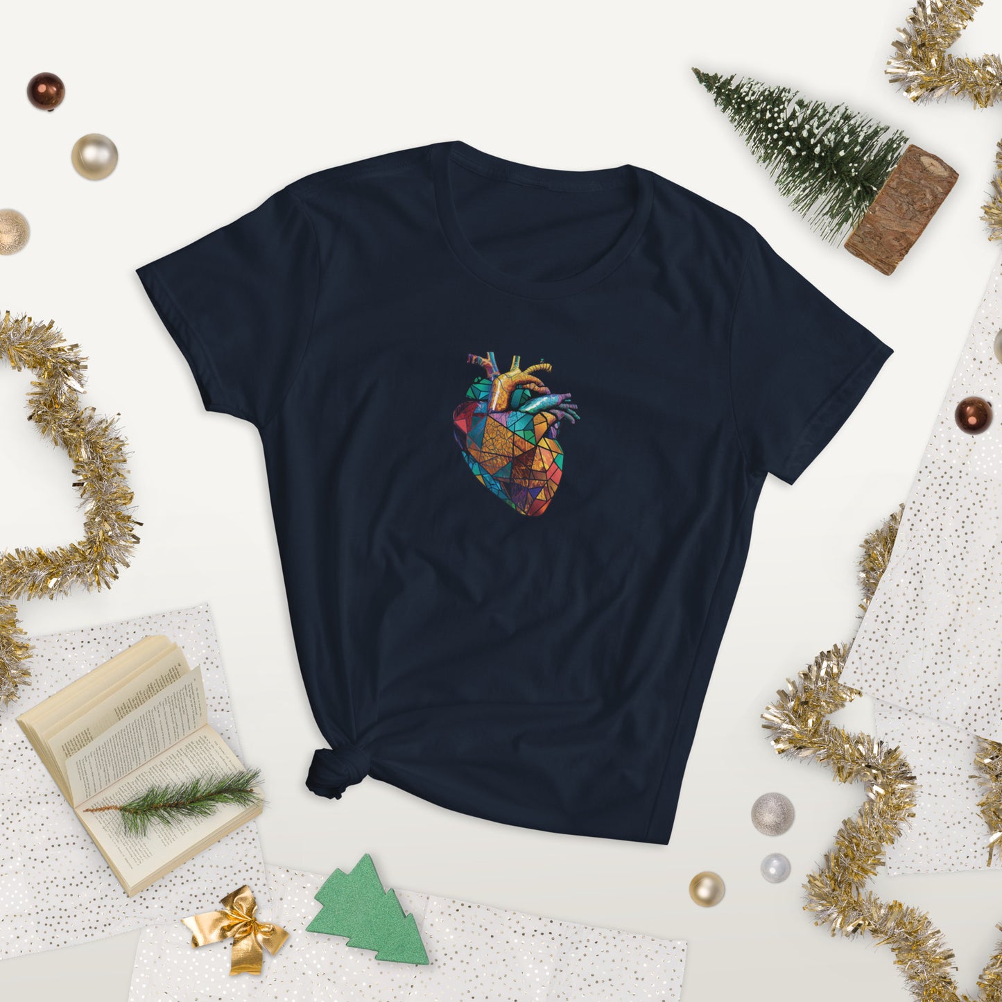 Tesselated Heart #1 - Women's short sleeve T-shirt