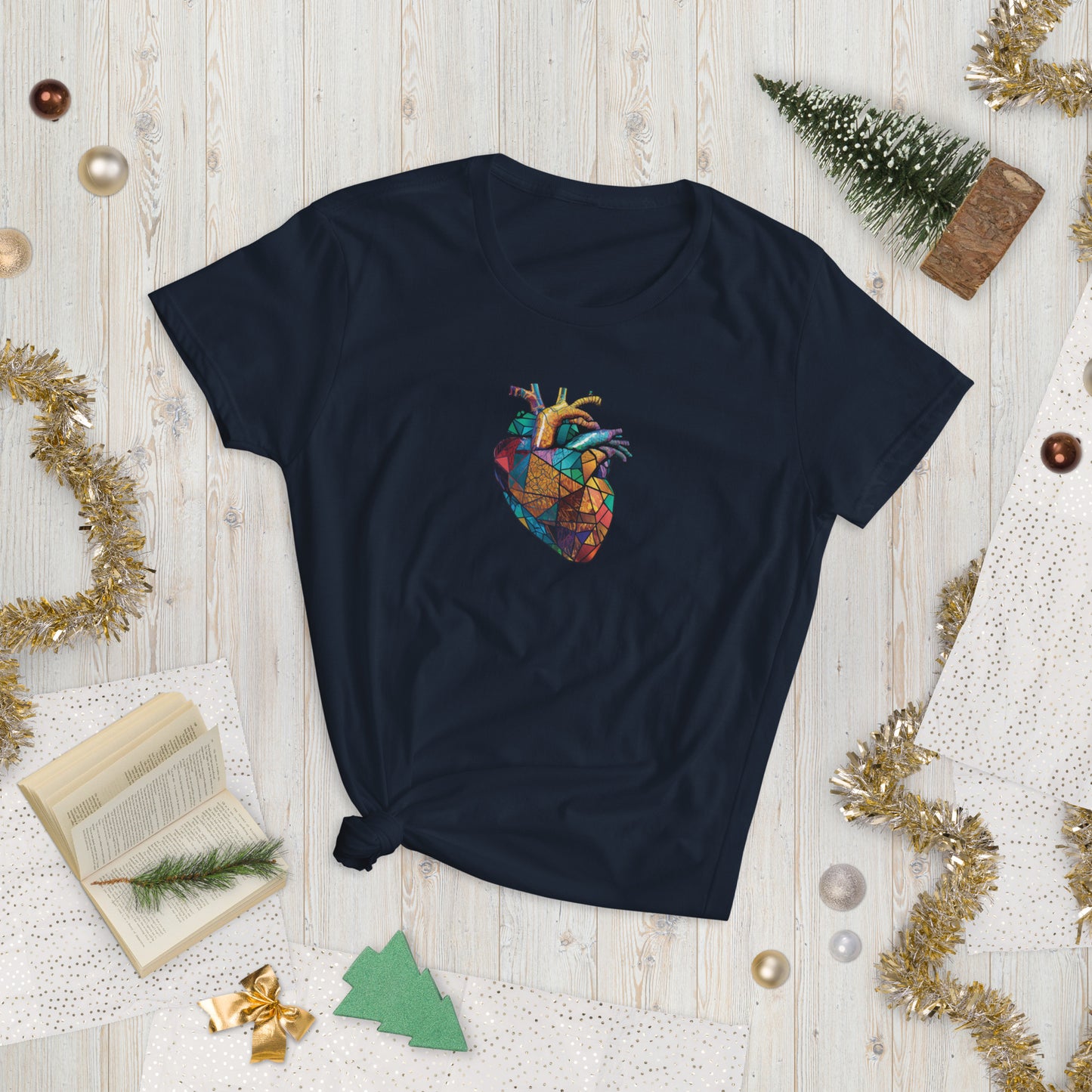 Tesselated Heart #1 - Women's short sleeve T-shirt