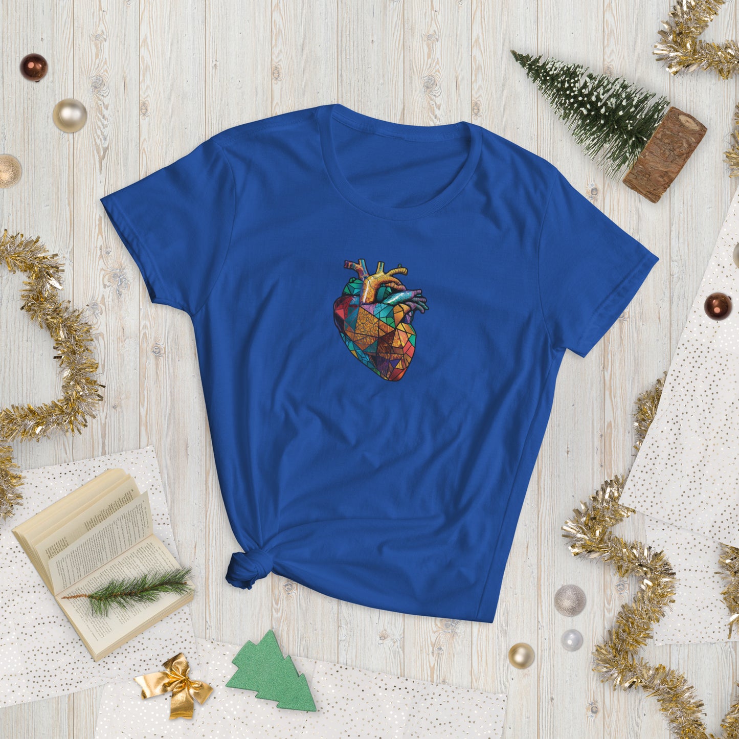 Tesselated Heart #1 - Women's short sleeve T-shirt