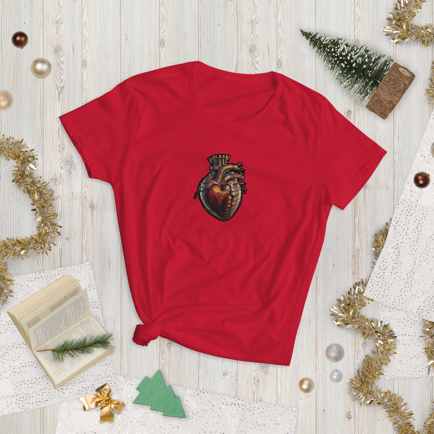 Bomb Heart #1 - Women's short sleeve T-shirt