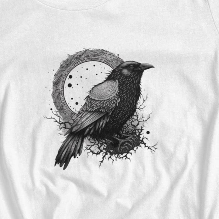 Raven Tattoo Style, Women's short sleeve T-shirt