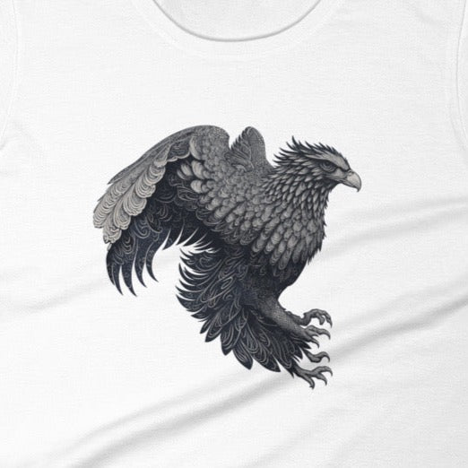 Eagle Tattoo Style, Women's short sleeve T-shirt