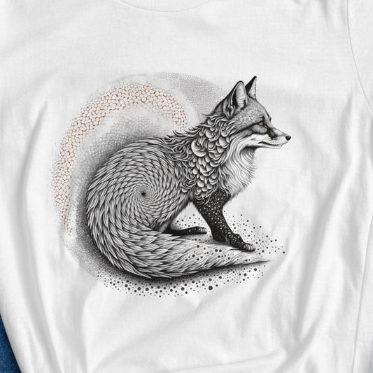 Fox Tattoo Style, Women's short sleeve T-shirt