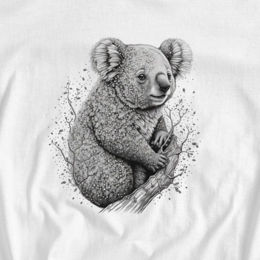 Koala Tattoo Style, Women's short sleeve T-shirt